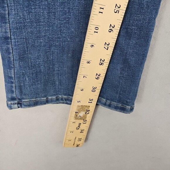 Lucky Brand Sweet Boot Jeans Womens 30 Blue Distressed Country Western Cowgirl - Picture 7 of 14